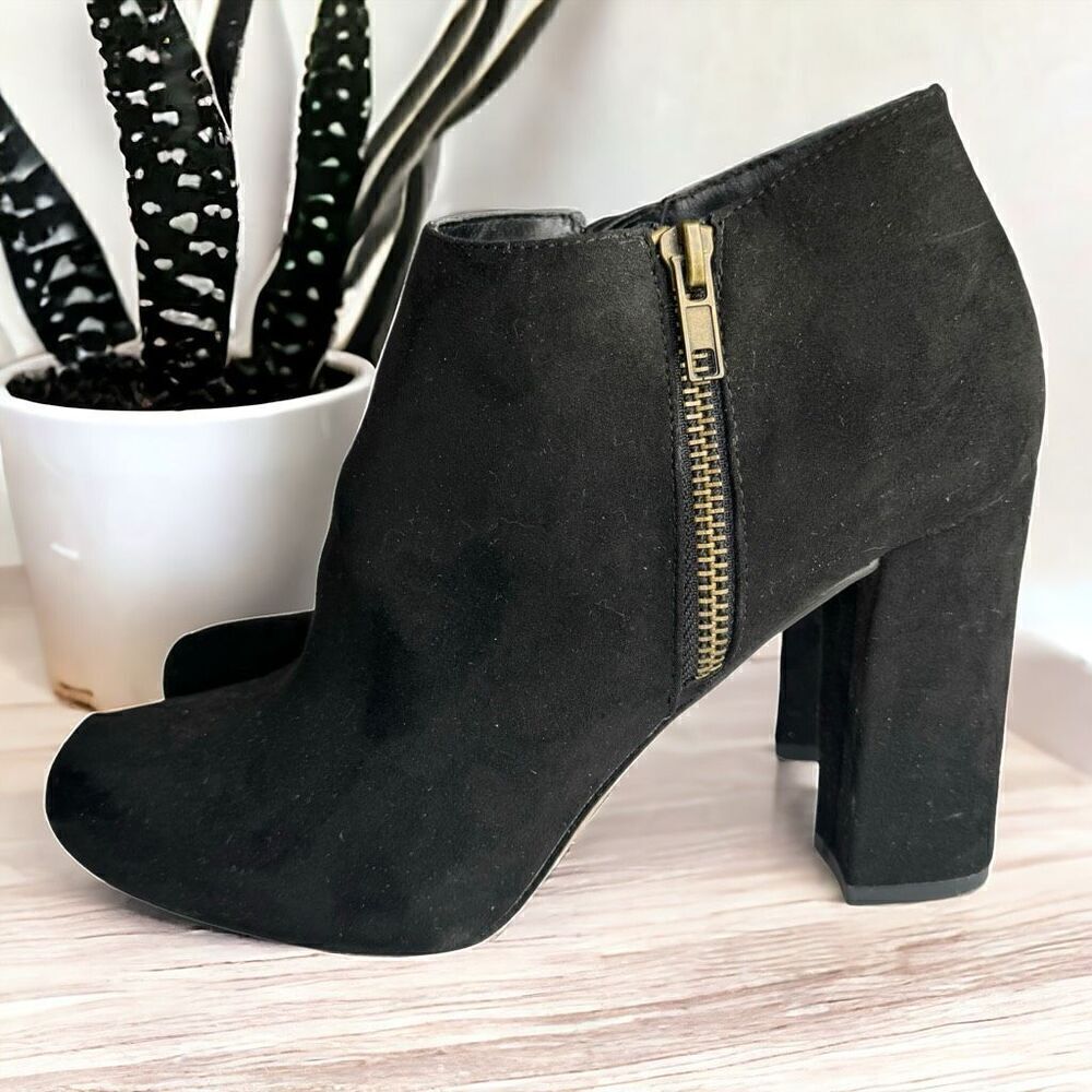 Madden Girl Women’s Black Booties Size 6.5